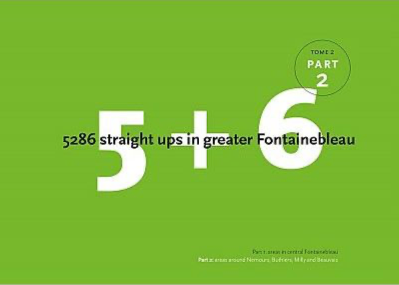 【T-MAPS】5 + 6 フォンテーヌブロー Part2 5+6 5286 straight ups in greater Fontainebleau