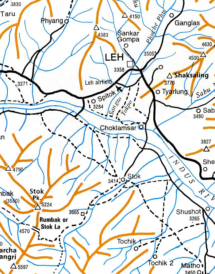 【T-MAPS】インド・ヒマラヤ9 ジャンムー&カシミール Indian Himalaya Maps Sheet9 Jammu & Kashmir