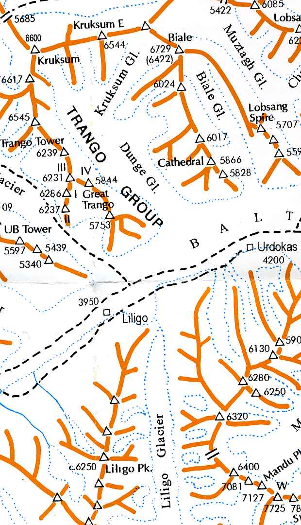 【T-MAPS】カラコルム4 Karakoram Maps Sheet4