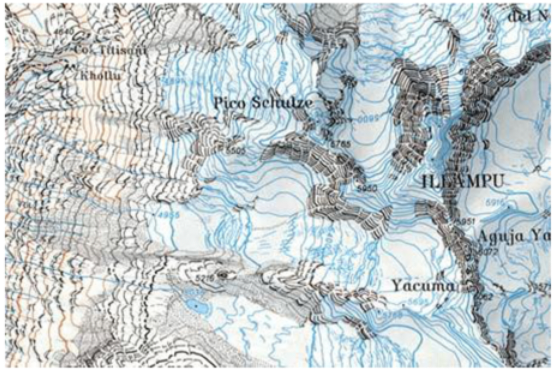 【T-MAPS】レアル山群北部(イリャンプ) Cordillera Real North (Illampu)