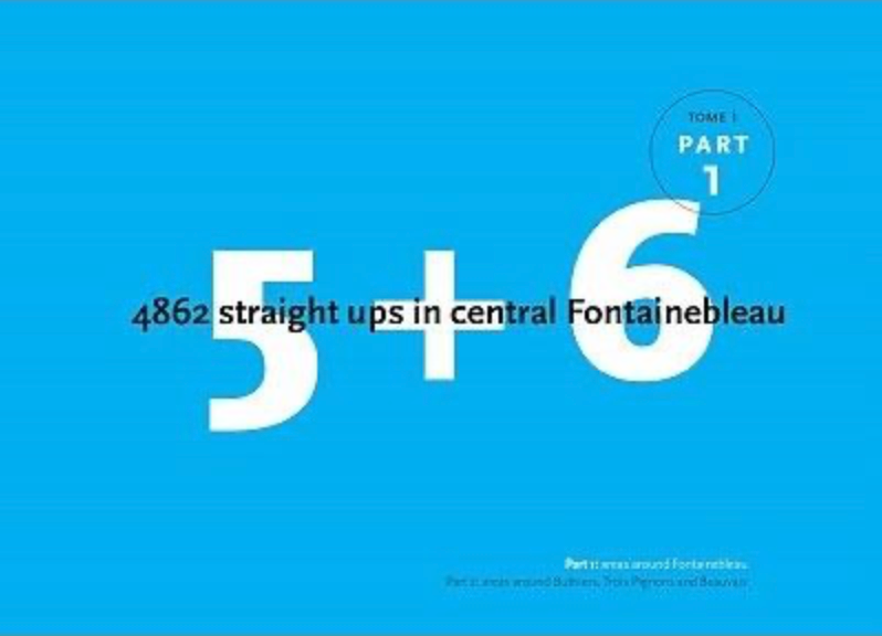【T-MAPS】5 + 6 フォンテーヌブロー Part1 5+6 4862 straight ups in central Fontainebleau