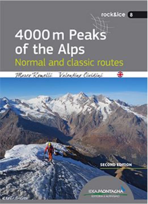 【T-MAPS】アルプス4000m峰ノーマル&クラシック・ルート 4000m Peaks of the Alps Normal and classic route