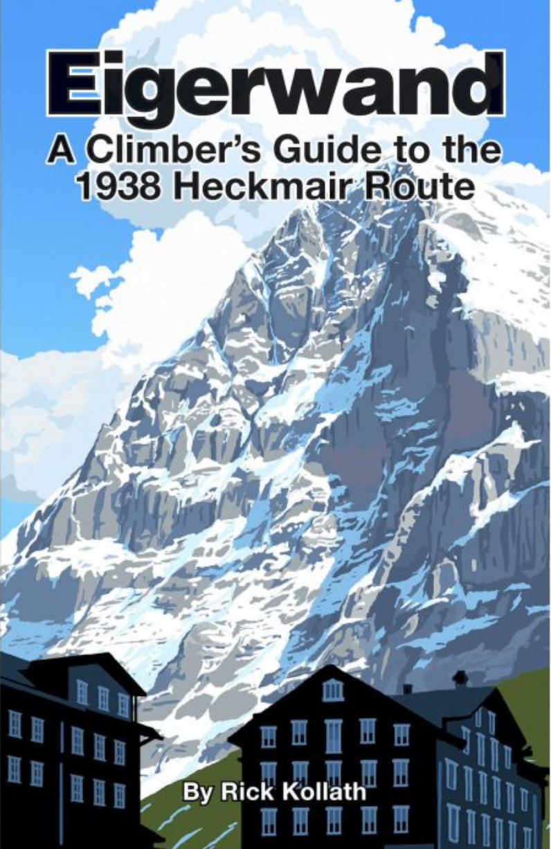 【T-MAPS】アイガー北壁トポ:ヘックマイヤー・ルート Eigerwand A Climber's Guide to the 1938 Heckmair Route