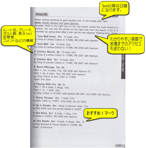【T-MAPS】ロッククライミング・イン・タイ Rock Climbing in Thailand and Laos