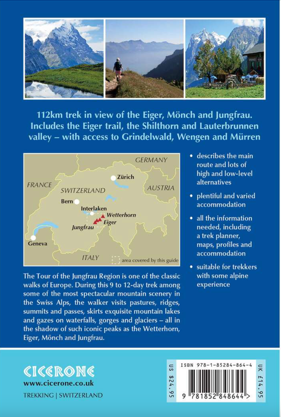 【T-MAPS】ツール・ド・ユングフラウ Tour of the Jungfrau Region
