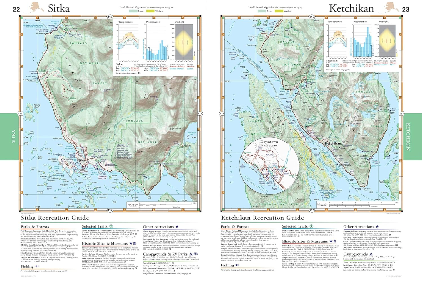 【T-MAPS】アラスカ州ロード&レクリエーション・アトラス California Road & Recreation Atlas