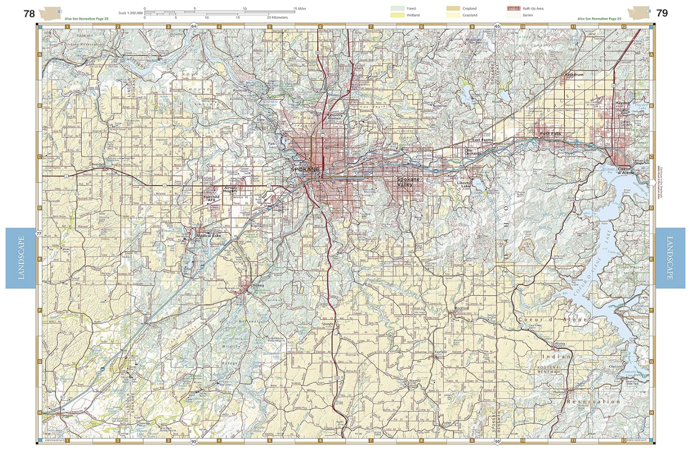 【T-MAPS】アリゾナ州ロード&レクリエーション・アトラス Arizona Road & Recreation Atlas