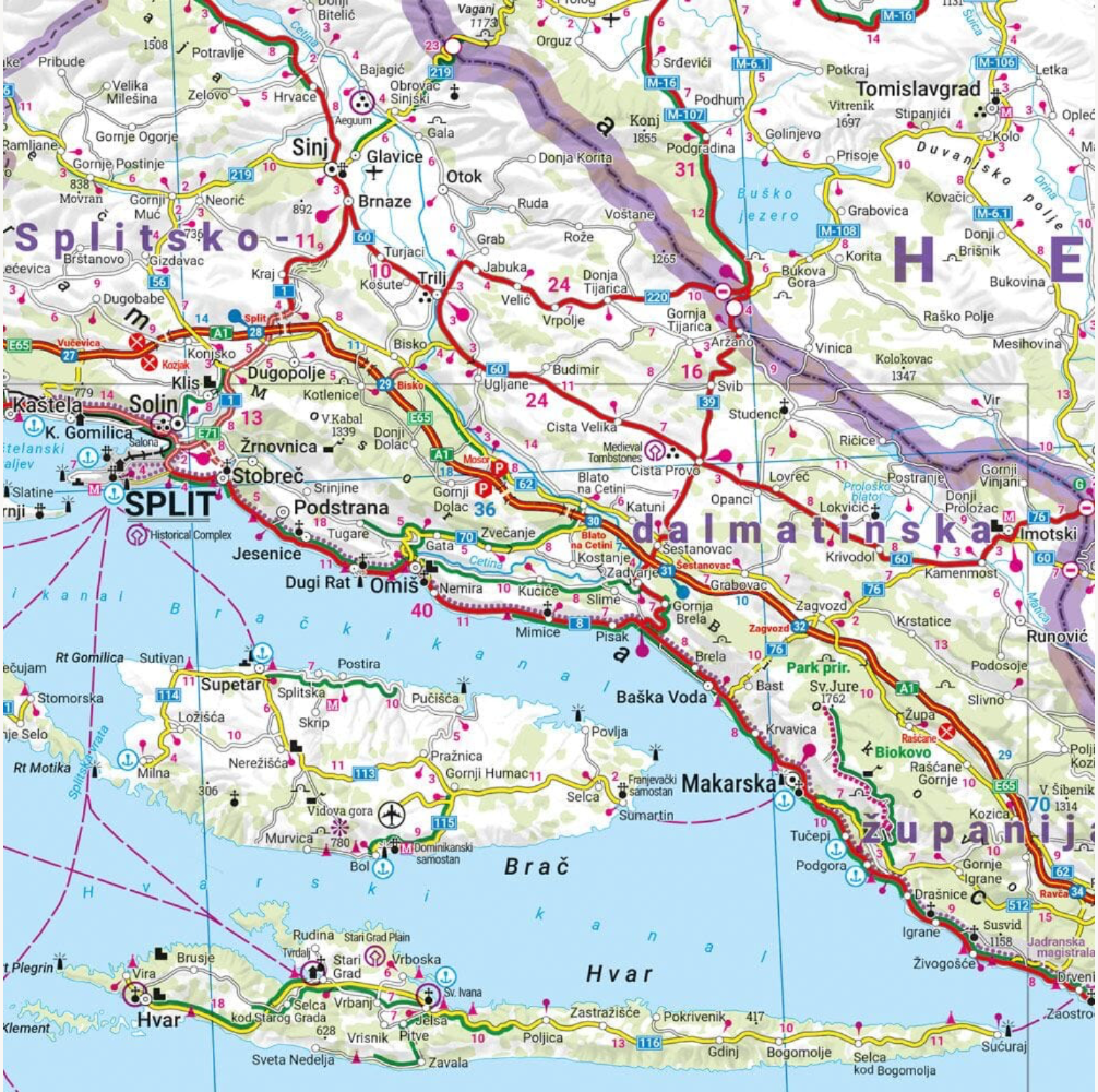 【T-MAPS】クロアチア Croatia