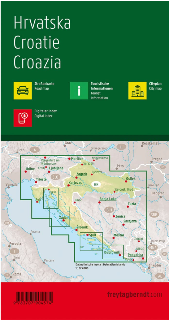 【T-MAPS】クロアチア Croatia