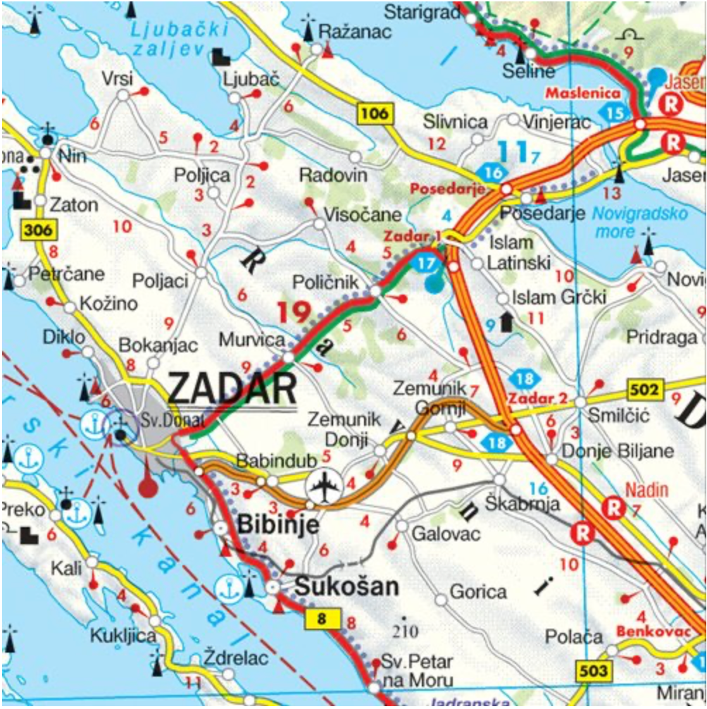 【T-MAPS】クロアチア Croatia