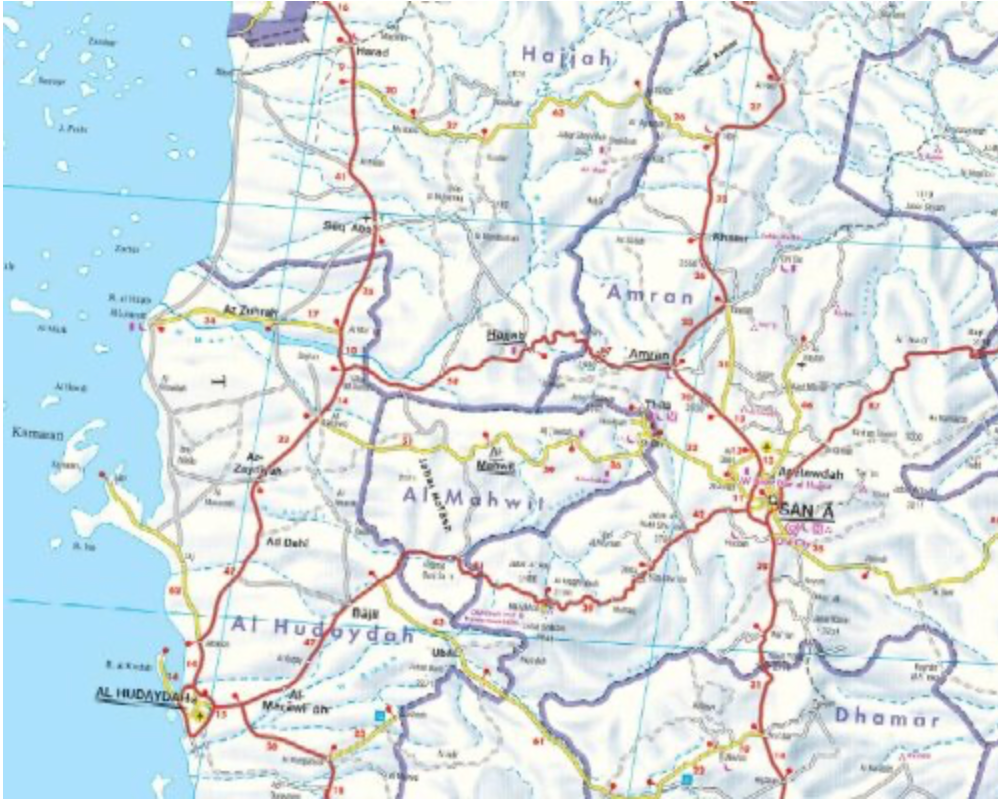 【T-MAPS】イェメン Yemen