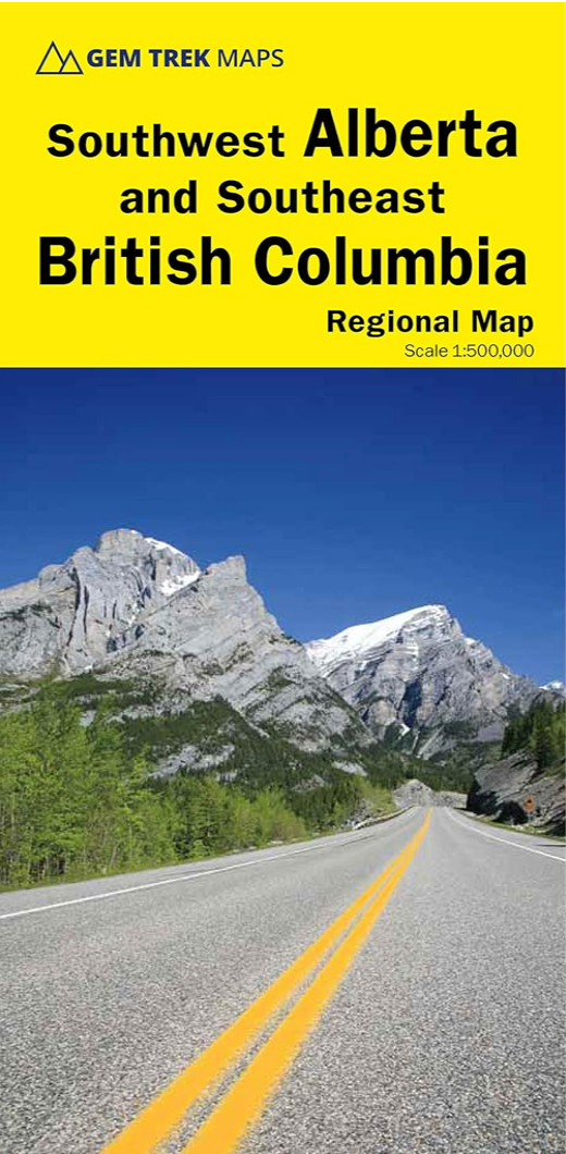 【T-MAPS】アルバータ南西部~BC州南東部 Southwest Alberta Southeast B.C.