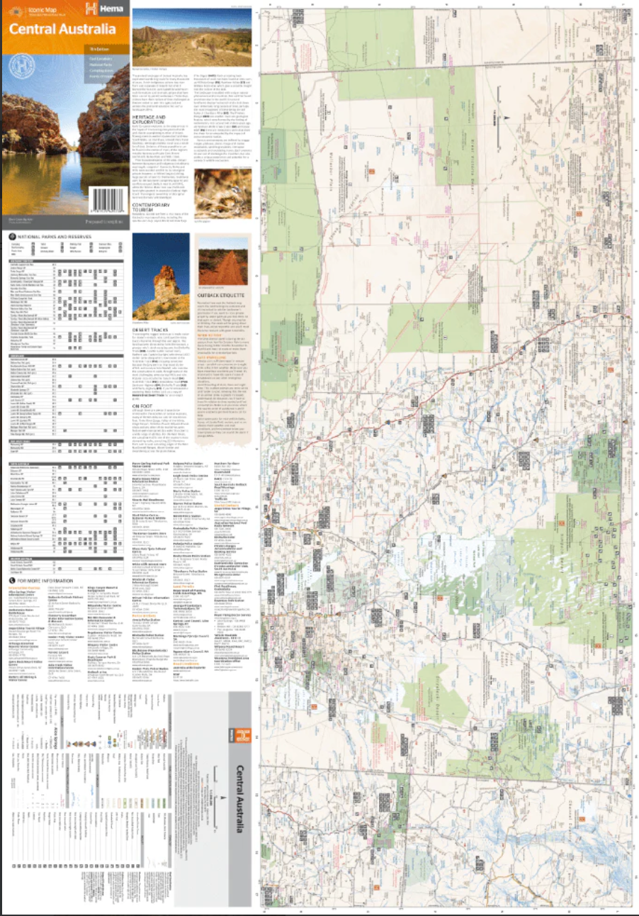 【T-MAPS】セントラル・オーストラリア Central Australia