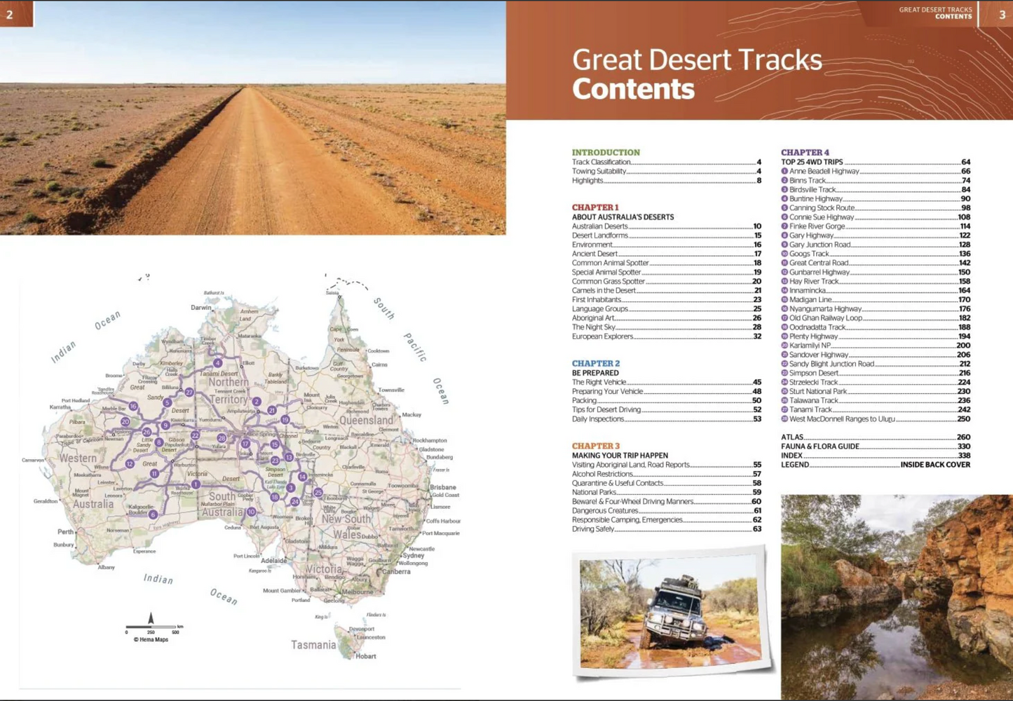【T-MAPS】グレート・デザート・トラック アトラス&ガイド Great Desert Tracks Atlas & Guide