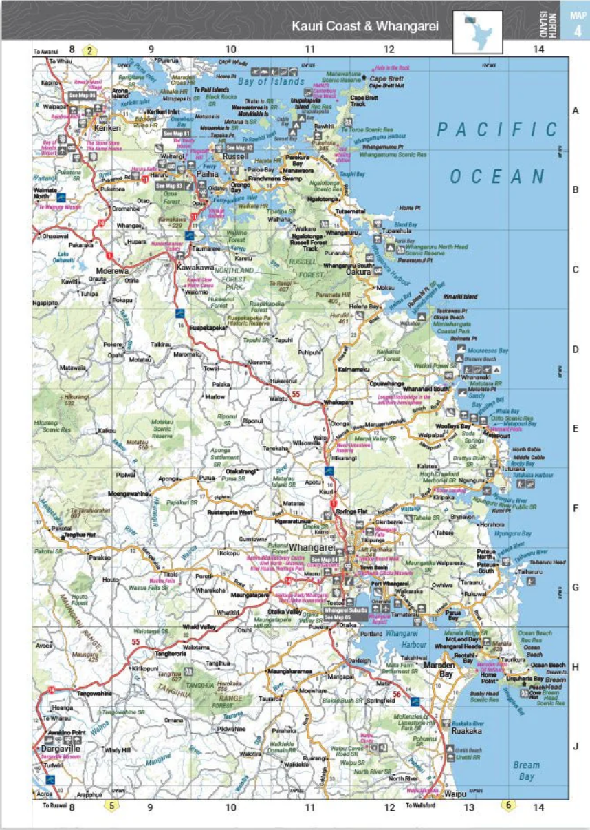 【T-MAPS】ニュージーランド・アトラス New Zealand Handy Atlas
