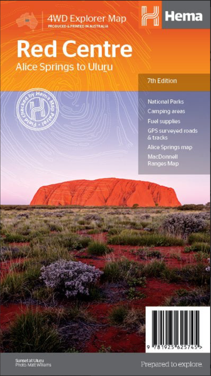 【T-MAPS】レッド・センター アリス・スプリングス~ウルル The Red Centre Alice Springs to Uluru