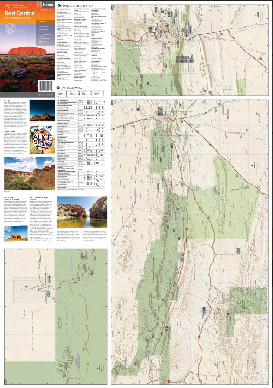 【T-MAPS】レッド・センター アリス・スプリングス~ウルル The Red Centre Alice Springs to Uluru
