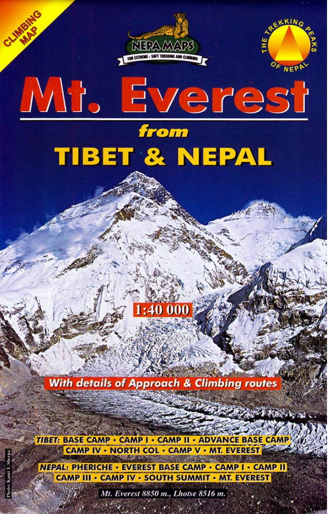 【T-MAPS】エヴェレスト Mt. Everest From Tibet & Nepal