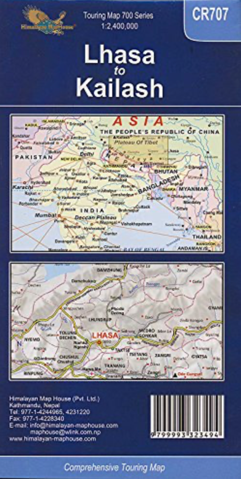 【T-MAPS】ラサ~カイラス From Lhasa to Kailas