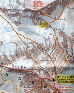 【T-MAPS】エヴェレスト Mt. Everest From Tibet & Nepal