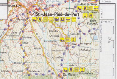 【T-MAPS】サンティアゴ巡礼完全マップセット Camino de Santiago Camino Frances