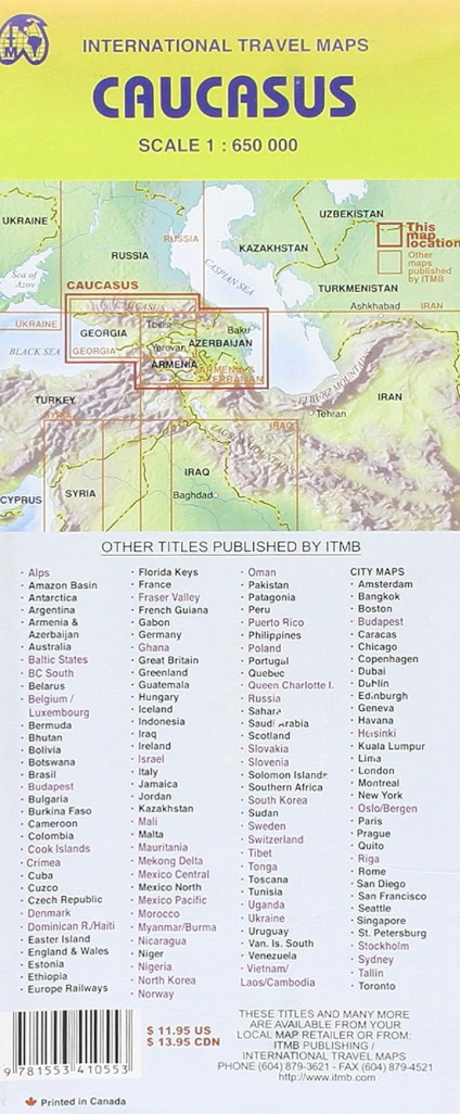 【T-MAPS】ITMB コーカサス Caucasus