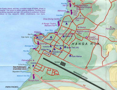 【T-MAPS】イースター島&サンティアゴ Easter Island & Santiago