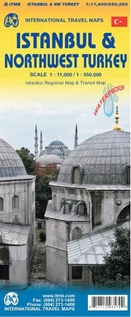 【T-MAPS】イスタンブール&トルコ北西部 Istanbul & Northwest Turkey