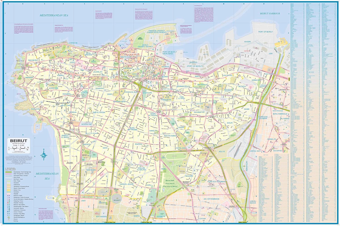 【T-MAPS】レバノン&ベイルート Lebanon & Beirut