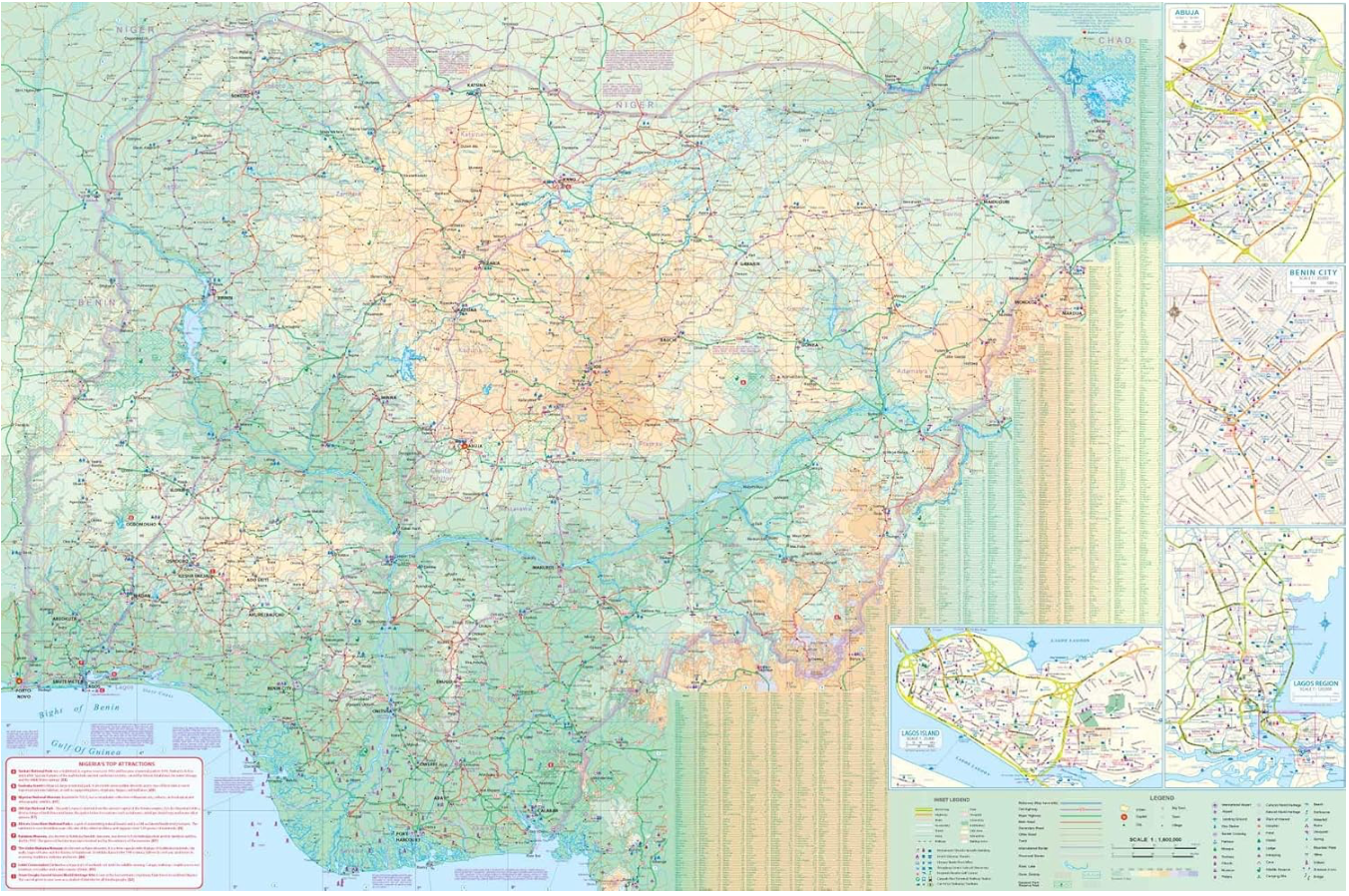 【T-MAPS】ナイジェリア& ニジェール Nigeria & Niger