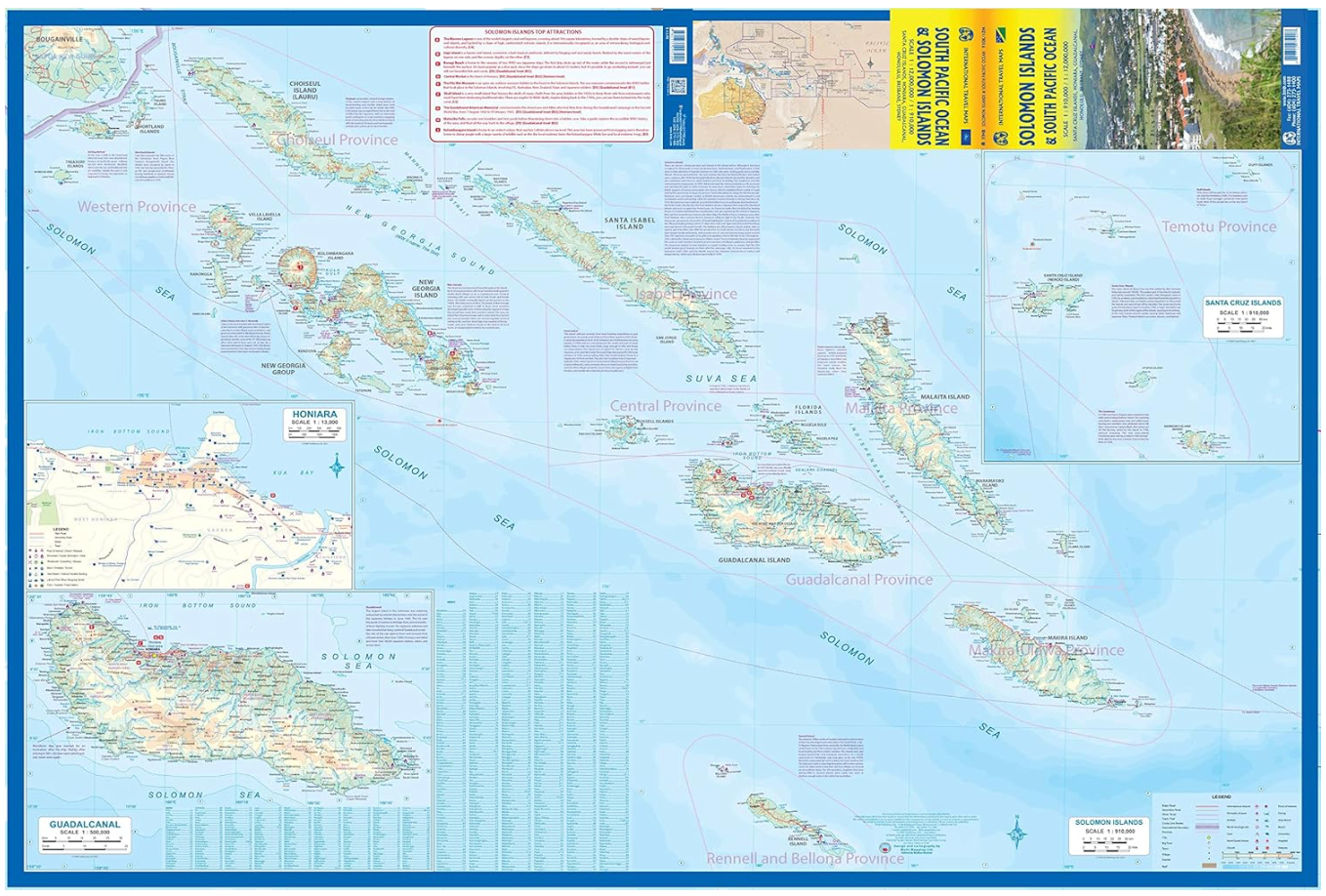 【T-MAPS】ソロモン諸島&南太平洋 Solomon Islands & South Pacific Ocean