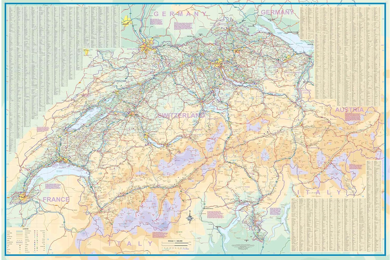 【T-MAPS】スイス&ジュネーブ Switzerland & Geneva