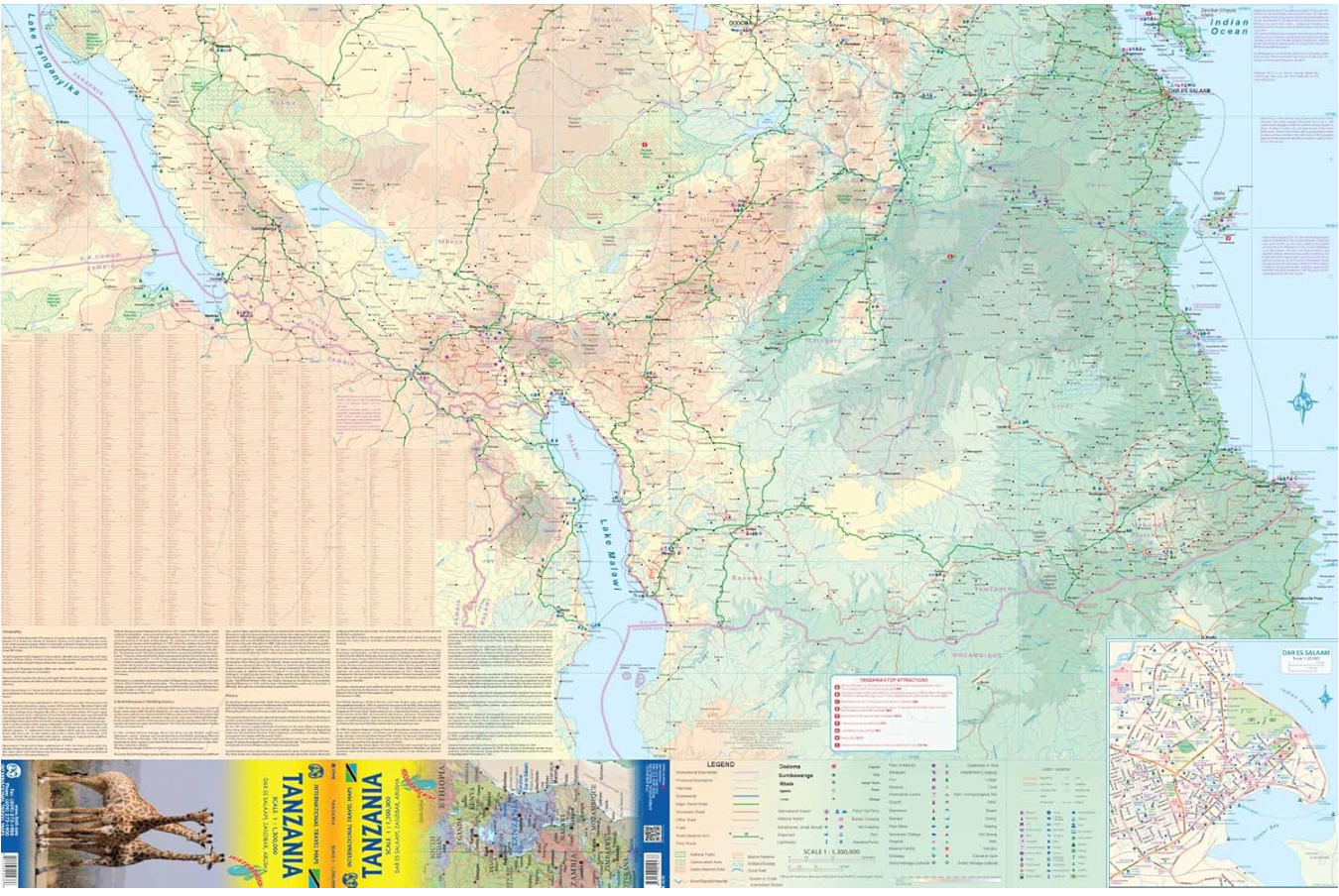【T-MAPS】タンザニア Tanzania