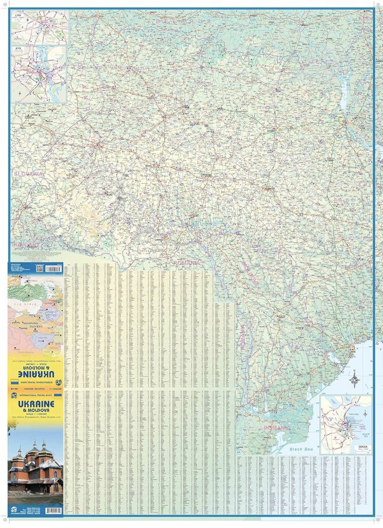 【T-MAPS】ウクライナ&モルドバ Ukraine& Moldova