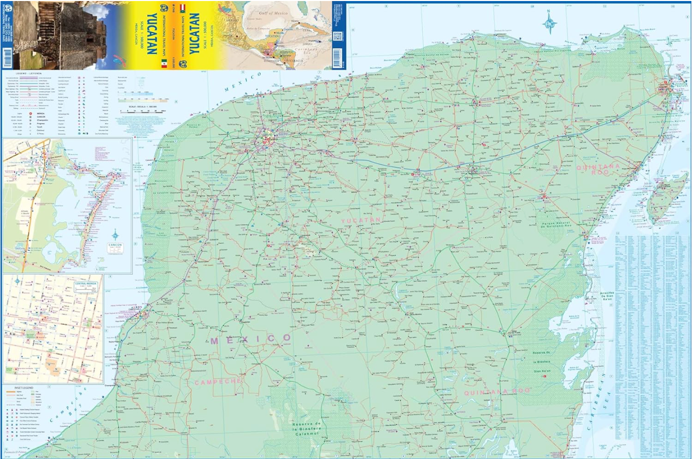 【T-MAPS】ユカタン半島 Yucatan