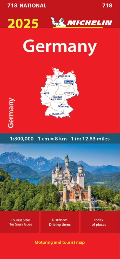 【T-MAPS】ミシュラン・ドイツ Michelin Germany