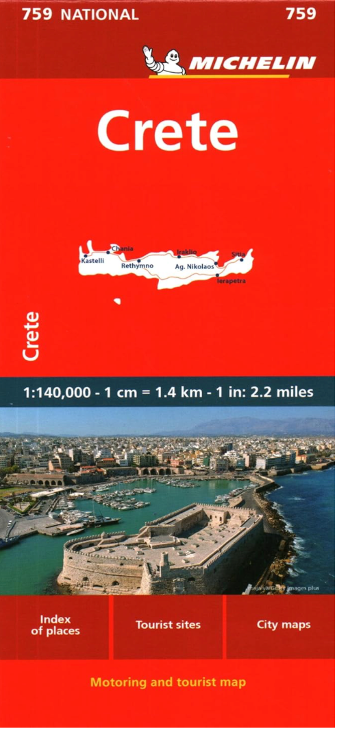 【T-MAPS】ミシュラン・クレタ島 Crete