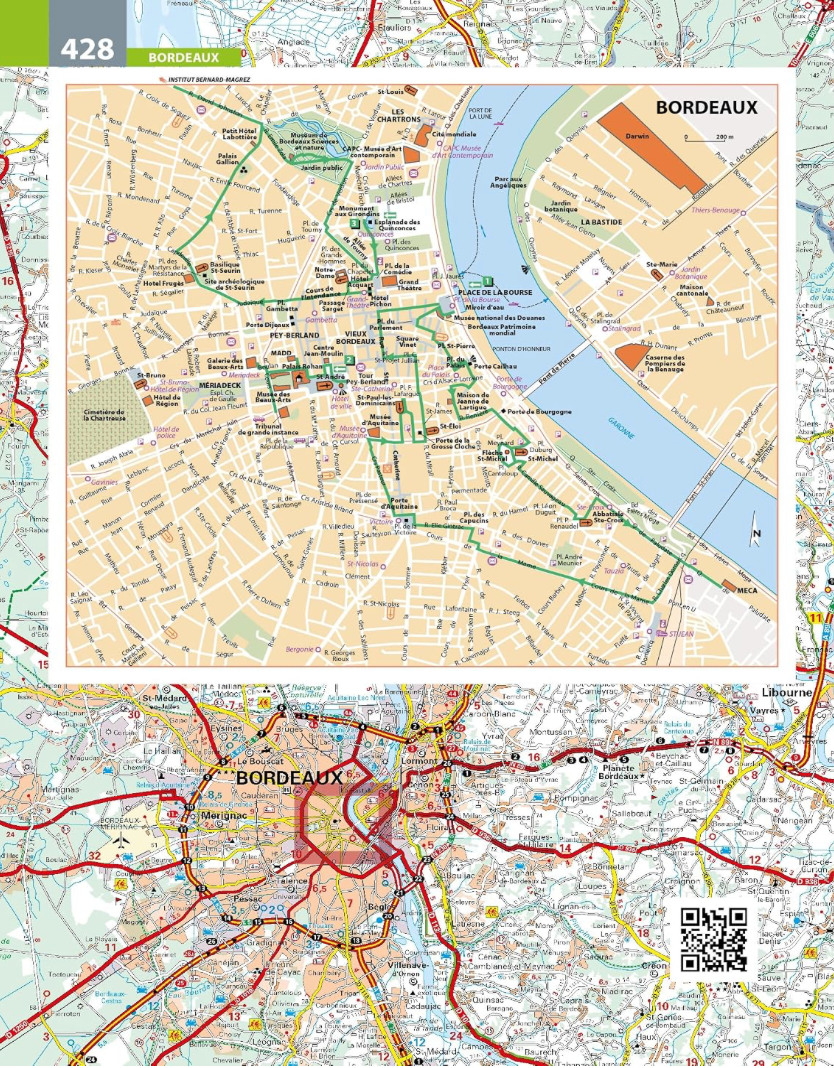 【T-MAPS】ミシュラン・アトラス・フランス Michelin Tourist & Motoring Atlas France 2026