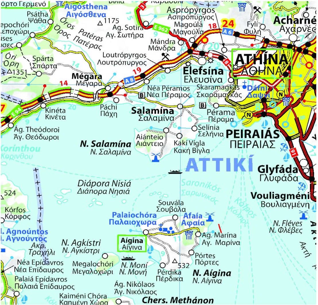 【T-MAPS】ミシュラン・ギリシャ Greece