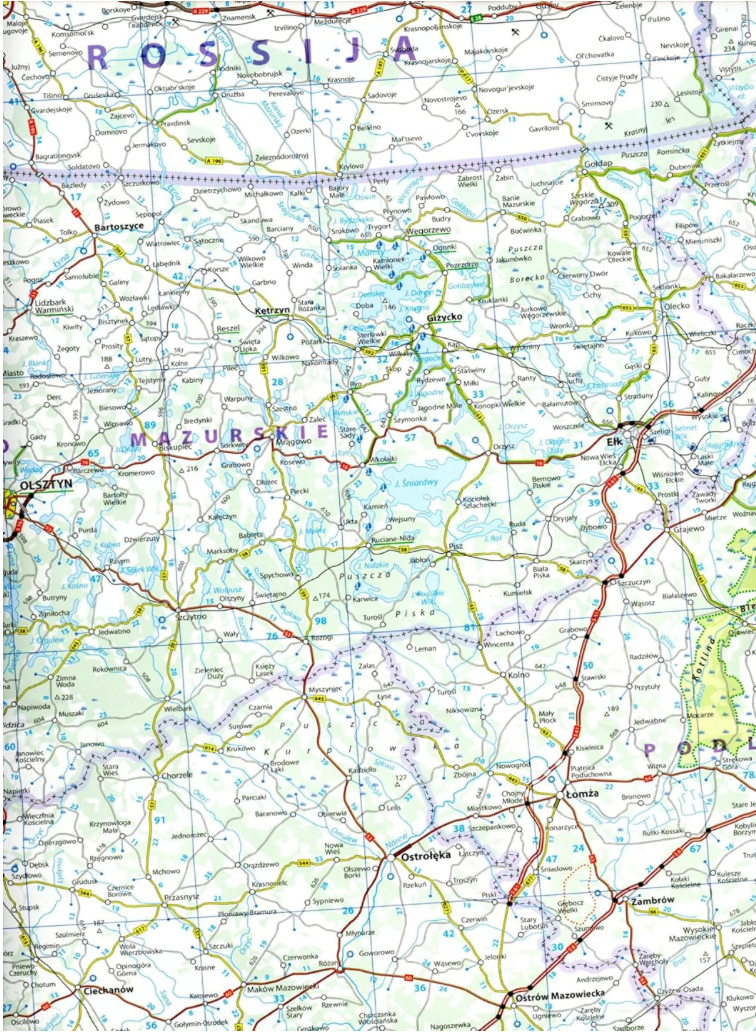 【T-MAPS】ミシュラン・ポーランド Michelin Poland