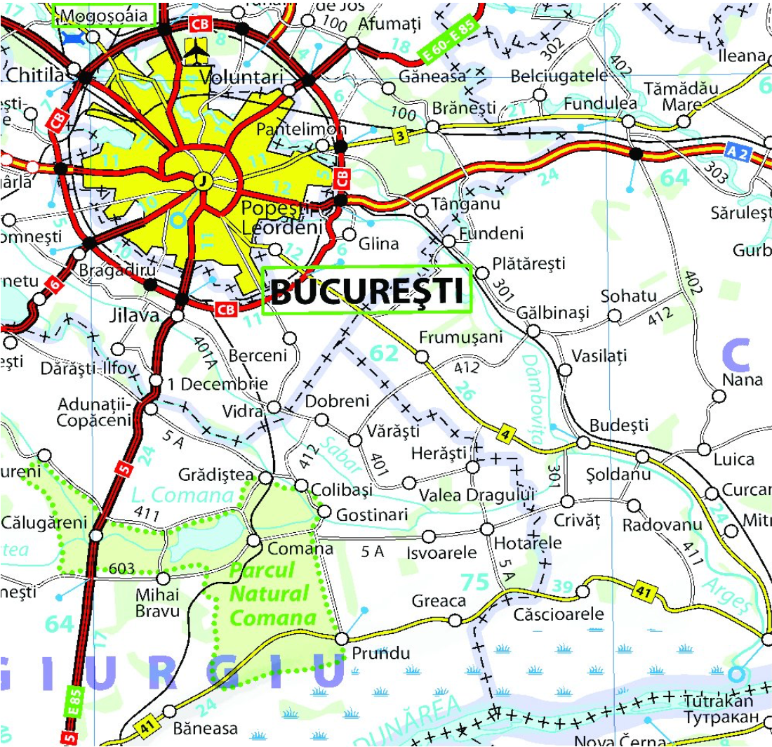 【T-MAPS】ミシュラン・ルーマニア Romania