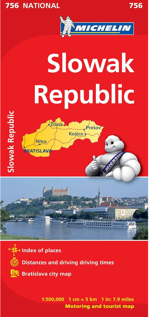 【T-MAPS】ミシュラン・スロバキア Michelin Slovak Republic