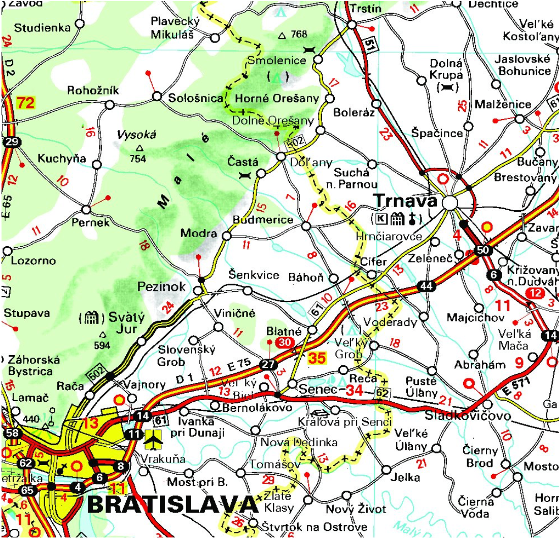 【T-MAPS】ミシュラン・スロバキア Michelin Slovak Republic