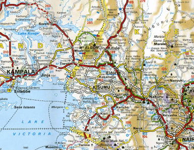 【T-MAPS】アフリカ北東部・アラビア Michelin Africa North East Arabia