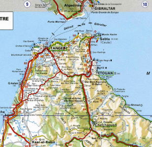 【T-MAPS】アルジェリア・チュニジア・トラベルマップ Algeria Tunisia
