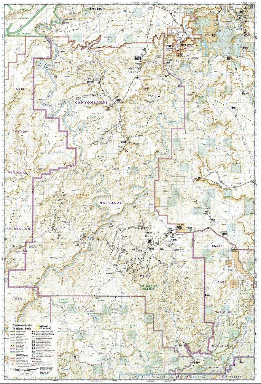 【T-MAPS】キャニオンランド国立公園 Canyonlands National Park