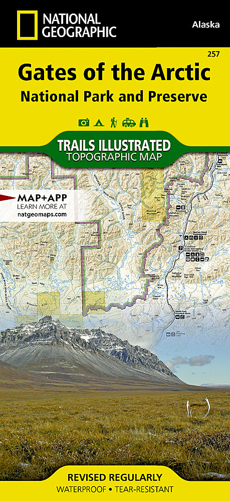【T-MAPS】北極圏の扉国立公園 Gates of the Arctic National Park and Preserve