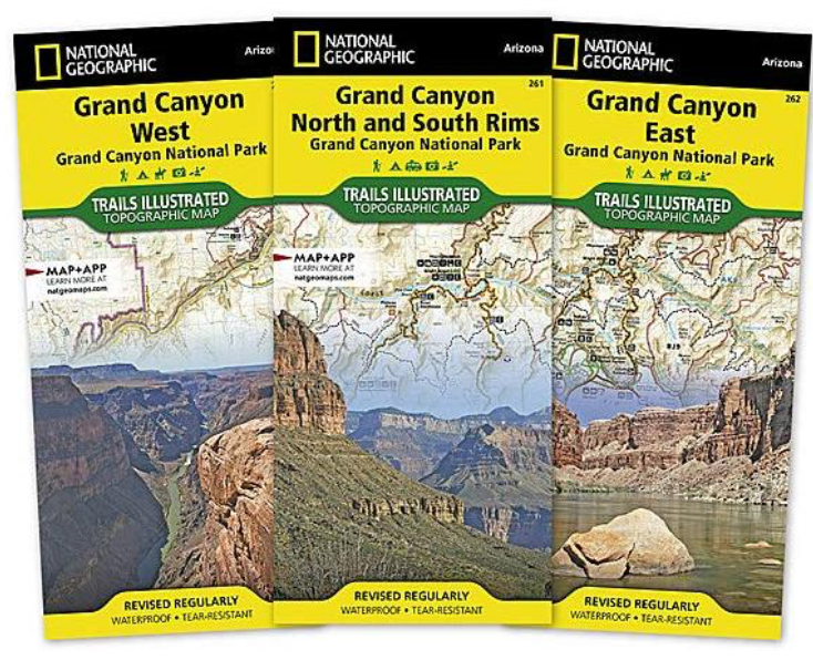 【T-MAPS】グランド・キャニオン国立公園マップパック Grand Canyon National Park Map Pack