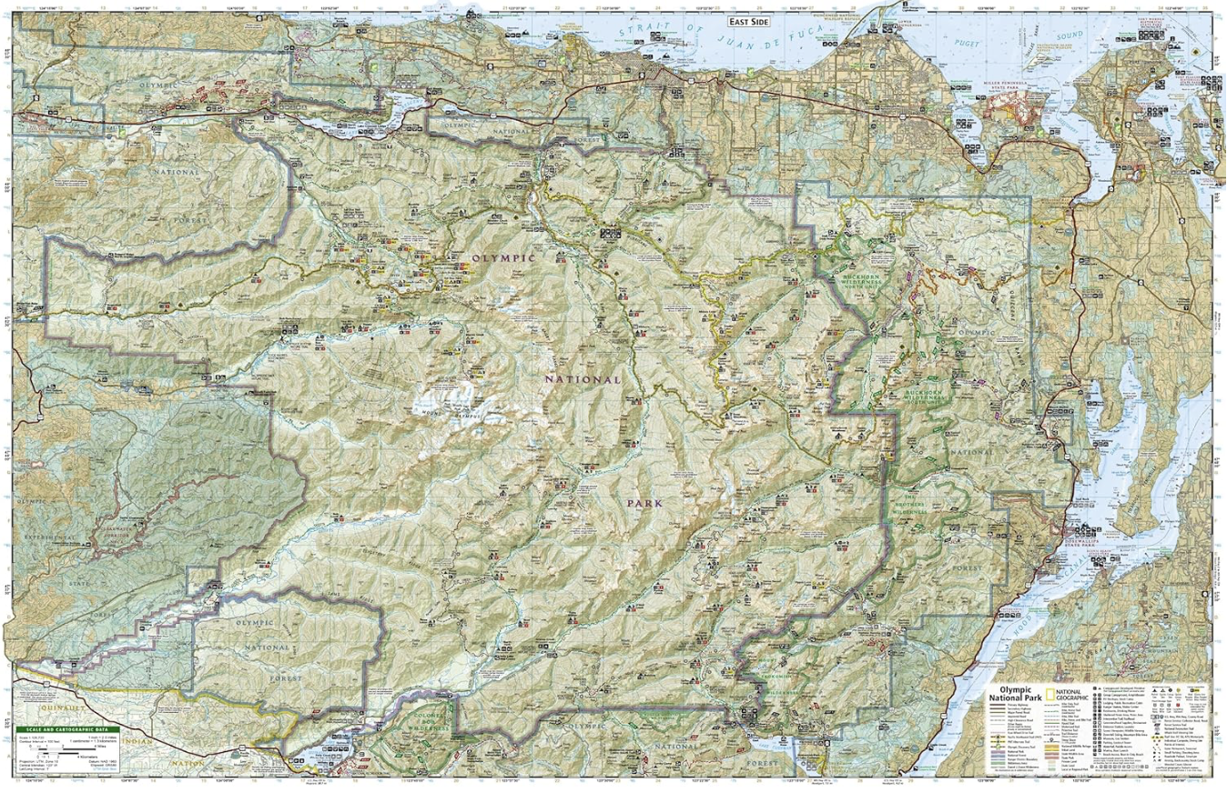 【T-MAPS】オリンピック国立公園 Olympic National Park