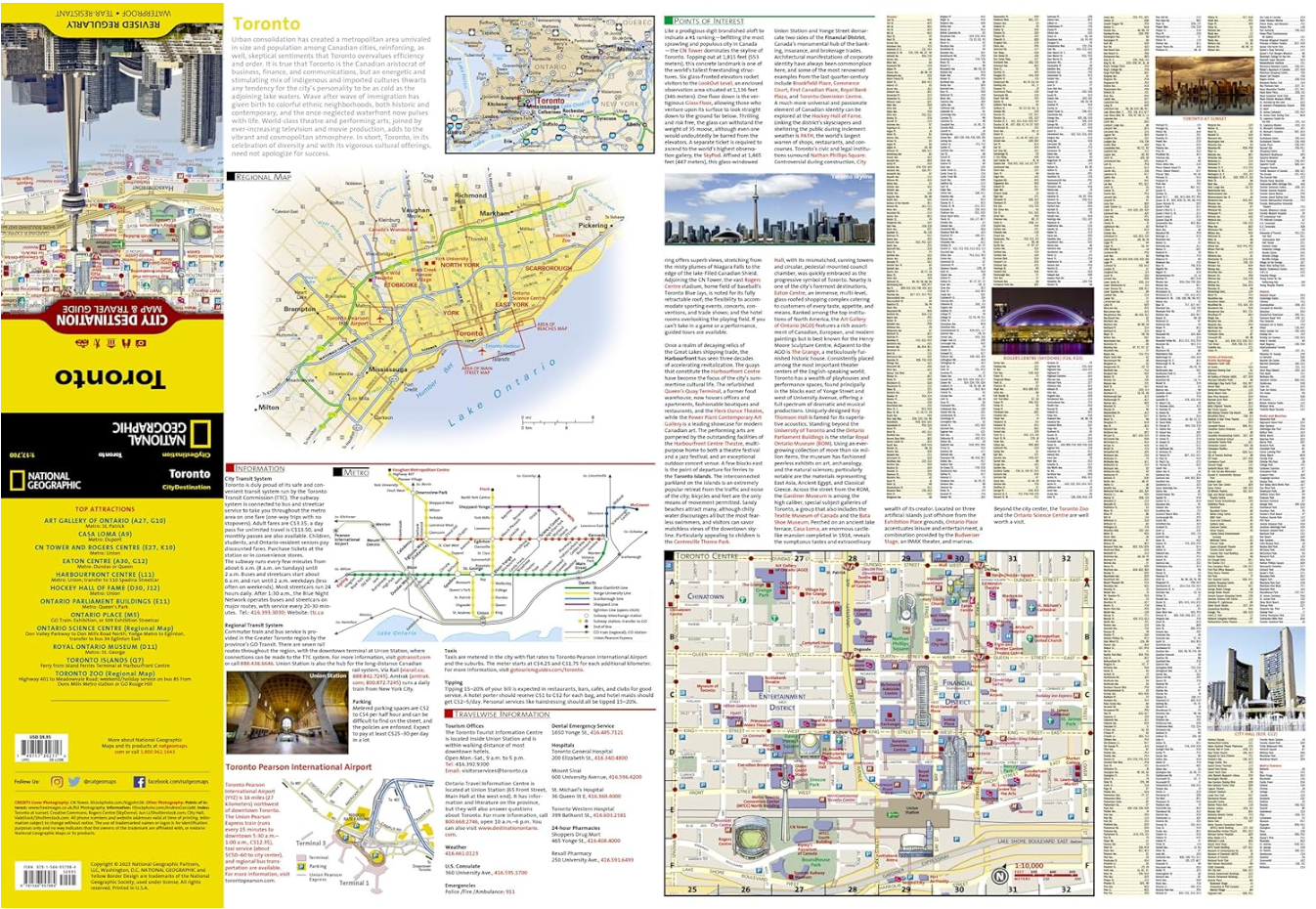 【T-MAPS】トロント Toronto